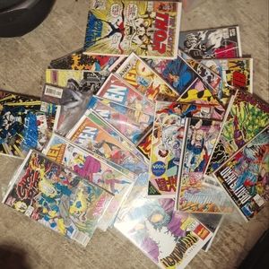 Comic books in slevees
